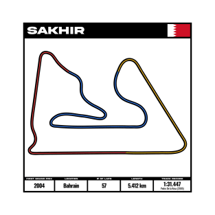 formula one circuit sakhir - formula one track - formula 1 track T-Shirt Hoodie T-Shirt T-Shirt