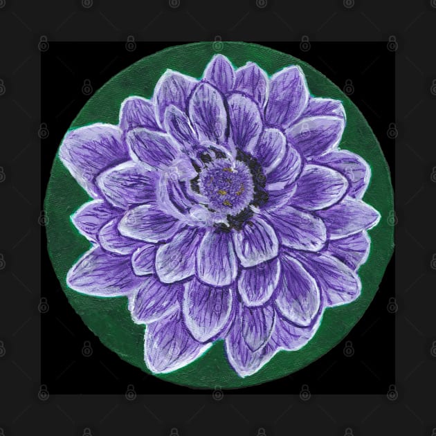 purple flower by SamsArtworks