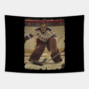 Gilles Villemure - New York Rangers, 1963 Tapestry