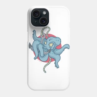 Blue_Octo Phone Case