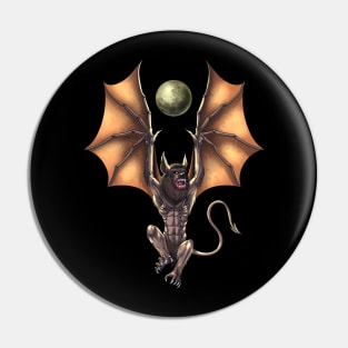 Cryptozoology Creature Ahool Pin