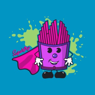 Pop Art for Kids | Superfry | Purple T-Shirt