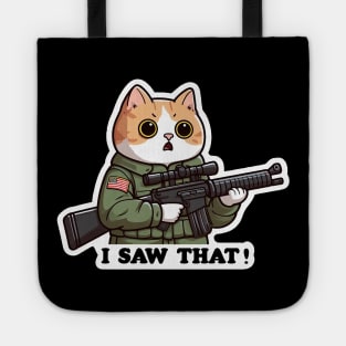 I SAW THAT MeMe Tote