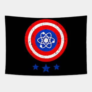 Physicist Scientist Physics Atom Geek Tapestry