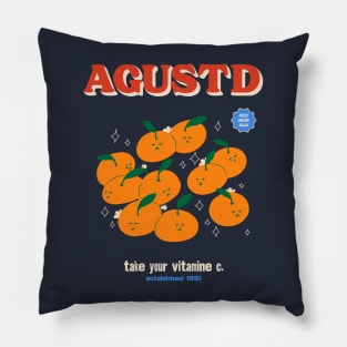 AGUST D tangerine Pillow