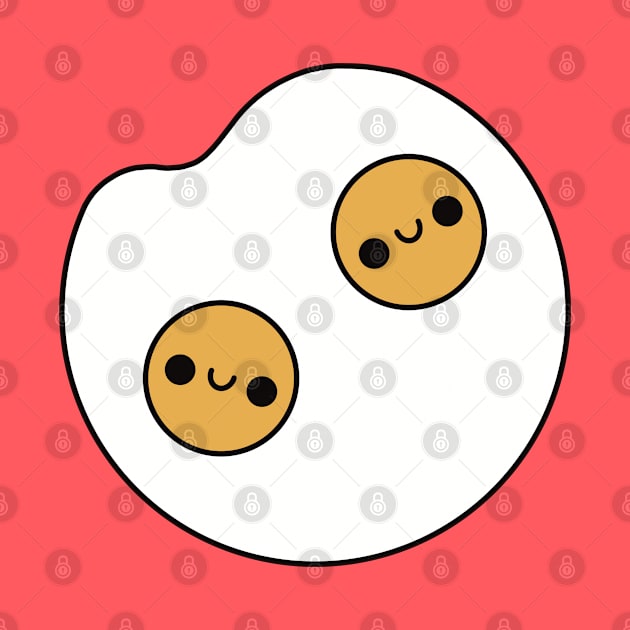 Cute Kawaii Fried Eggs by KawaiiByDice