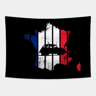 Duck France 2CV Auto Oldtimer France Gift Tapestry