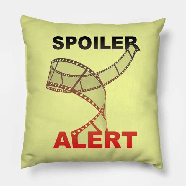 Spoiler Alert Pillow by at1102Studio