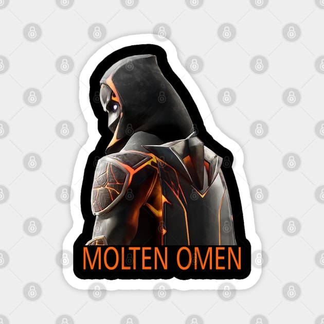 Molten Omen Magnet by ritadesign