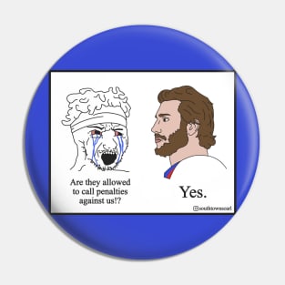 Giga Josh Meme Pin