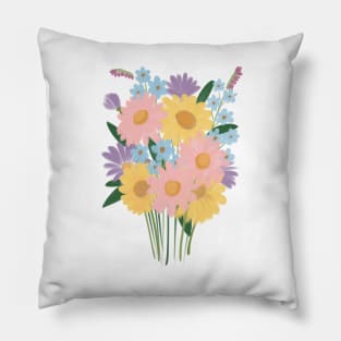 Spring Flowers Pillow