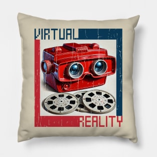 90s nostalgia - Old School VR Pillow