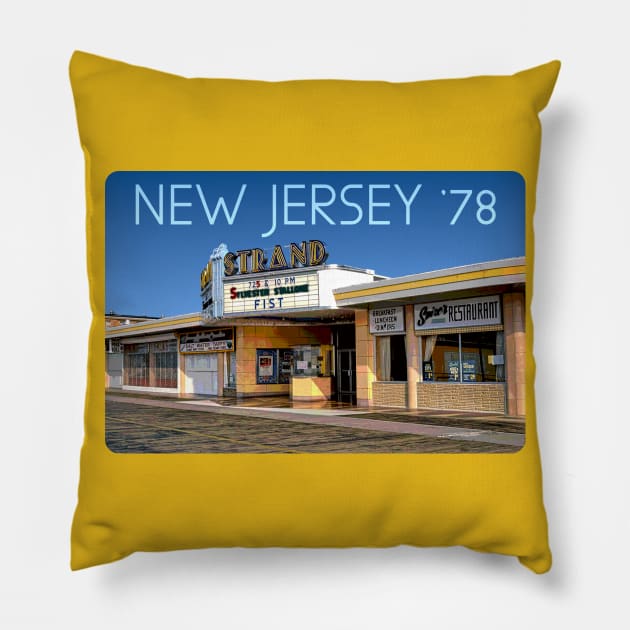 NEW JERSEY '78 Pillow by Spine Film