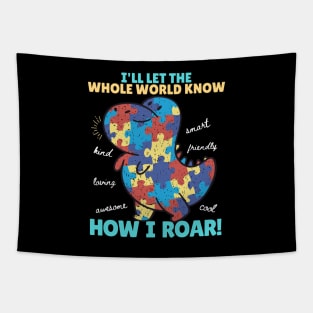 I'll let the whole world know how I roar Tapestry