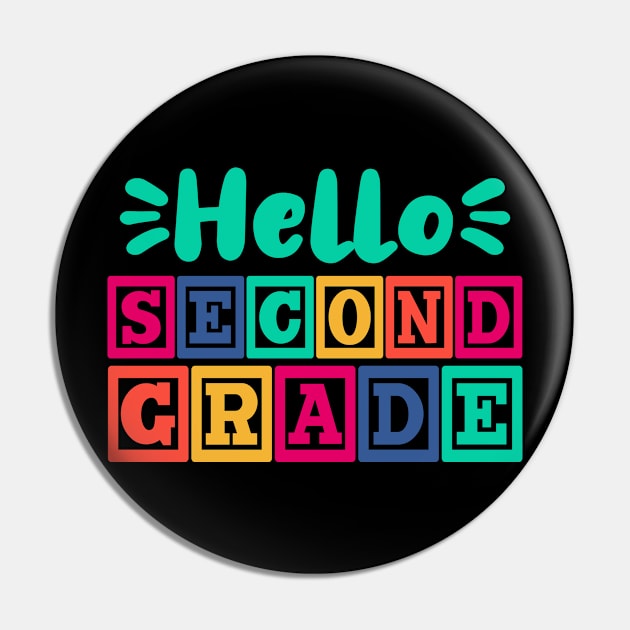 Hello Second Grade Pin by Dynasty Arts