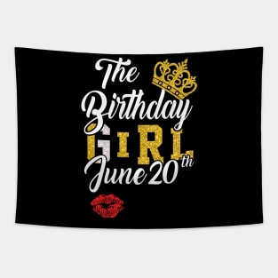 The Birthday Girl June 20th Tapestry