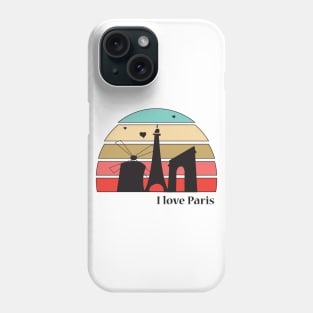 I love Paris Phone Case