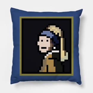 The Girl With The Pixel Pillow