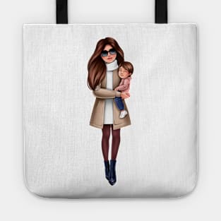 Mother with son Tote