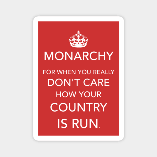 Simply Monarchy Magnet