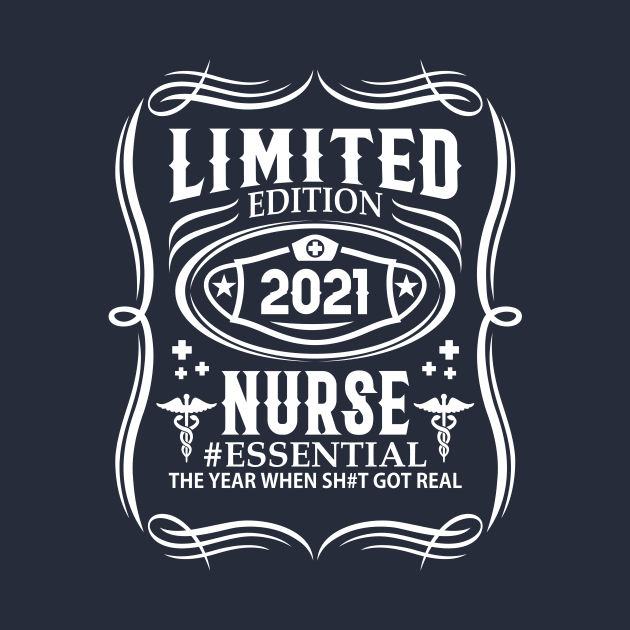 Nurse 2021 Vintage by Jerry After Young