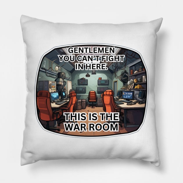 This is the war room Pillow by Riverside-Moon