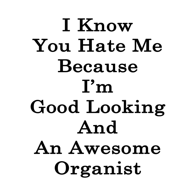 I Know You Hate Me Because I'm Good Looking And An Awesome Organist by supernova23