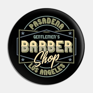 Pasadena Gentleman's Barber Shop Pin