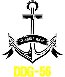 uss john mccain gift ddg56 Magnet