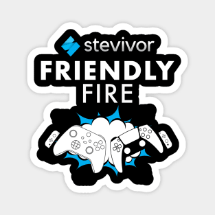 Stevivor's Friendly Fire Show (2021 logo) Magnet