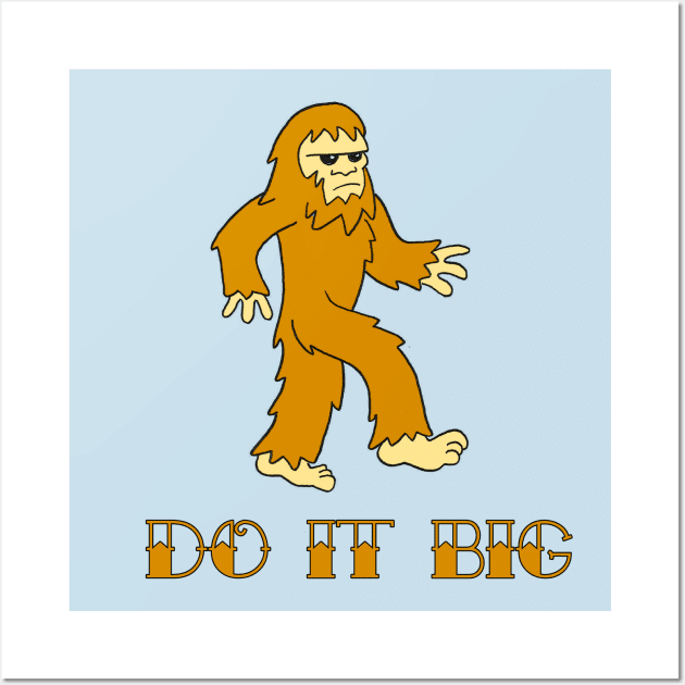 Believe In Pizza Funny Sassy Sasquatch, Bigfoot Cryptid Yeti Yowi