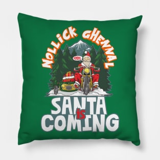 Santa is Coming Pillow