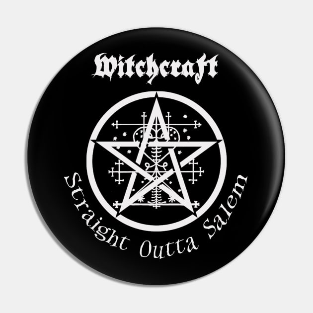 Witchcraft Pin by StilleSkyggerArt