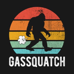 Gassquatch - Farting Sasquatch Pun T-Shirt