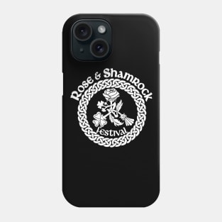 Rose and Shamrock Festival Logo Phone Case