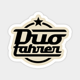 Duo driver logo v.1 (black) Magnet