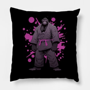 Ape Wild Warrior Unleashed Pillow