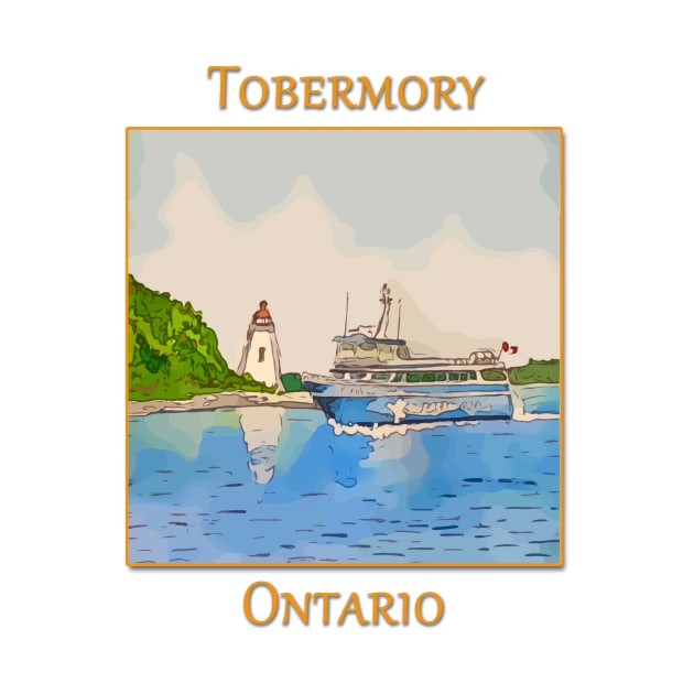 Tobermory Big Tub Lighthouse and Glass Bottom Boat - WelshDesigns by WelshDesigns