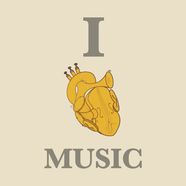 I Love Music by GramophoneCafe