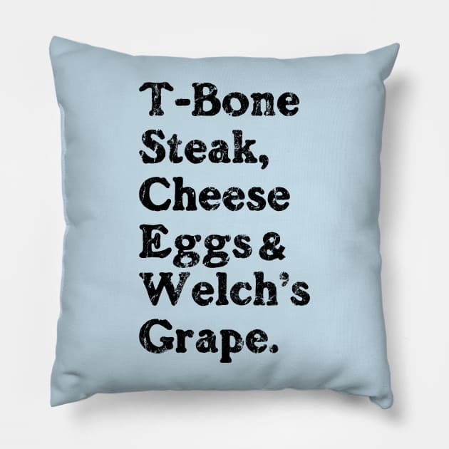 Guest Check - T-Bone Steak, Cheese Eggs, Welch's Grape Pillow by PMK-PODCAST