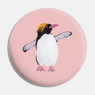 Macaroni Penguin Pin