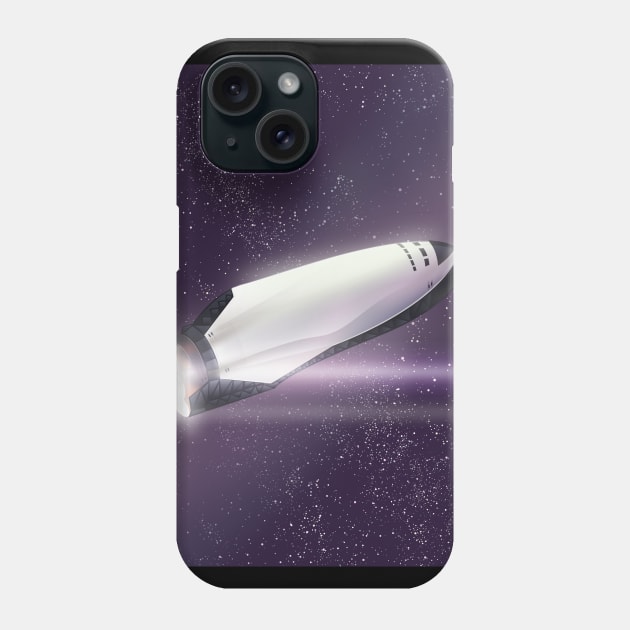 Starship Phone Case by nickemporium1