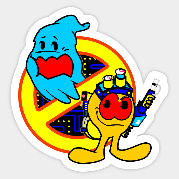 GB PACk-MAN (Cab Colors) v.2 - Pacman - Sticker