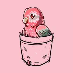 Pocket Cute Bourke Parakeet T-Shirt