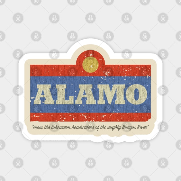 Alamo Beer Vintage Magnet by JCD666