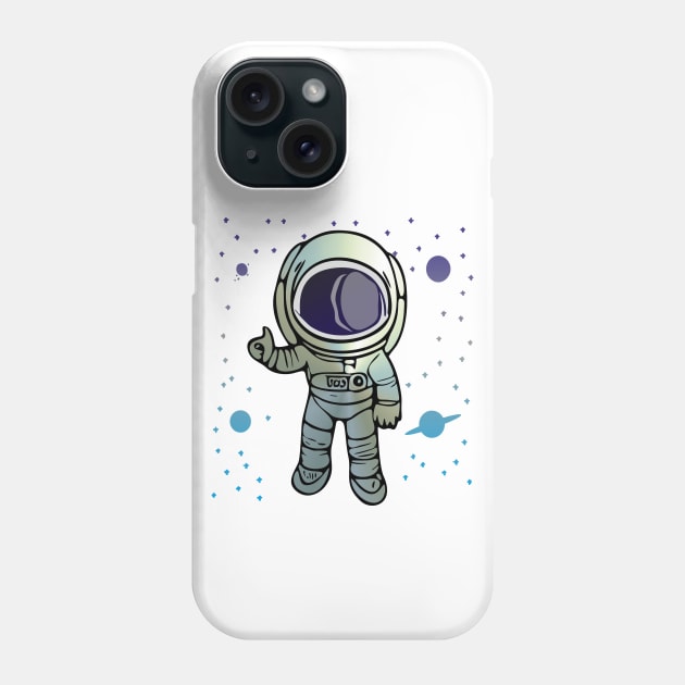 astronaut Phone Case by inazuma