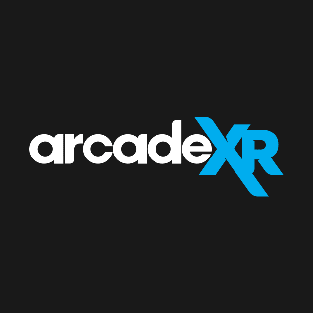 ArcadeXR Logo Black Tee by ArcadeXR