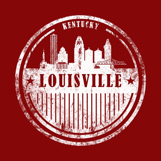 Louisville Kentucky Art by DimDom