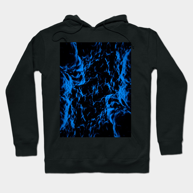 Abstract Blue And Black Blue And Black Hoodie Teepublic