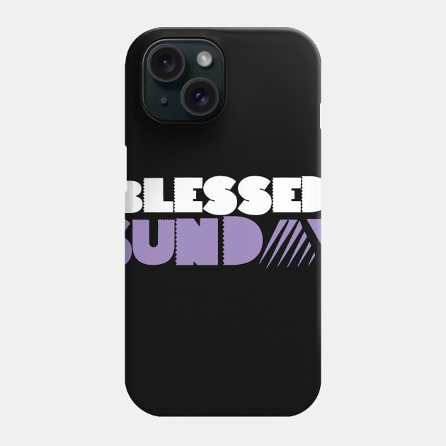 Sunday Phone Case by worshiptee